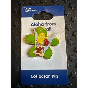 DISNEY - JERRY LEIGH - HAWAII SERIES - TINKER BELL IN GREEN FLOWER NOC #54117